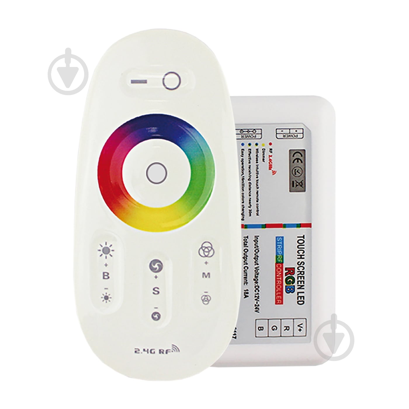 Контроллер Eurolamp 24 В 216 Вт IP20 CNTR/RGB(12-24V) - фото 2 Контроллер Eurolamp 24 В 216 Вт IP20 CNTR/RGB(12-24V) - фото 2