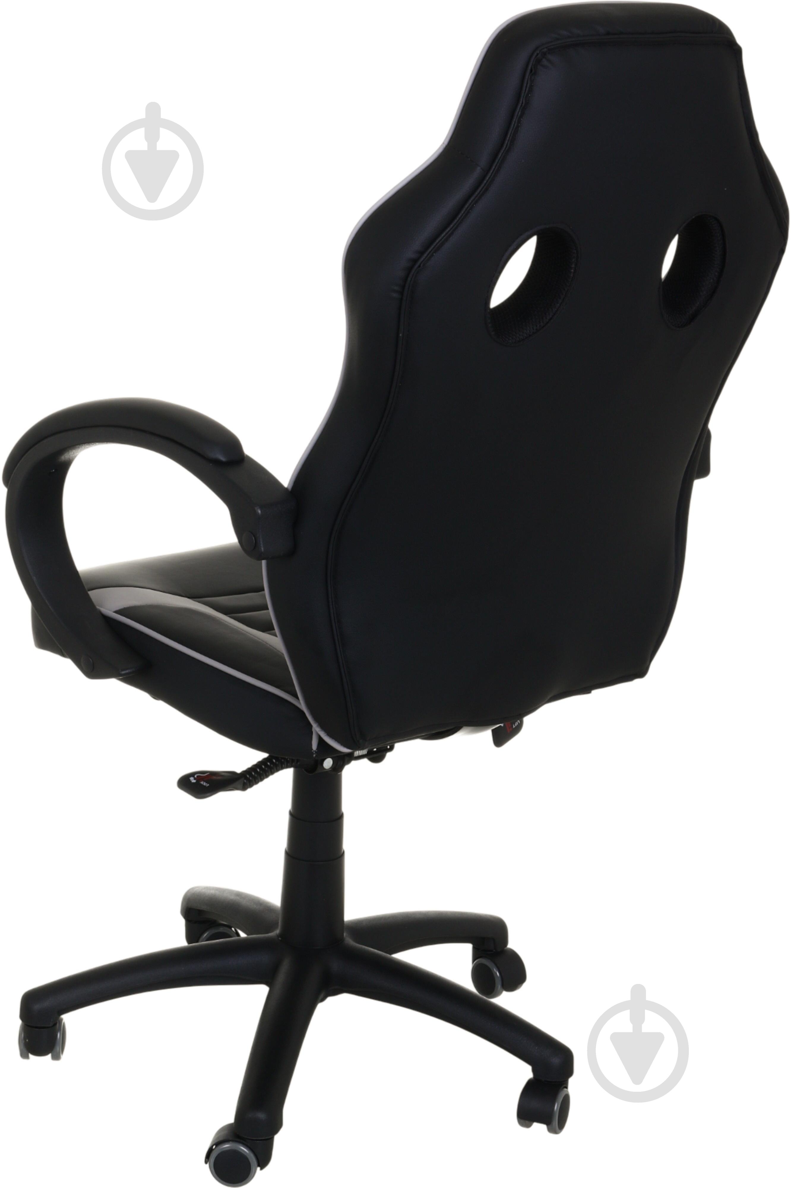 Кресло игровое Центр Меблів Идрис черно-серый - фото 5 Кресло игровое Центр Меблів Идрис черно-серый - фото 5