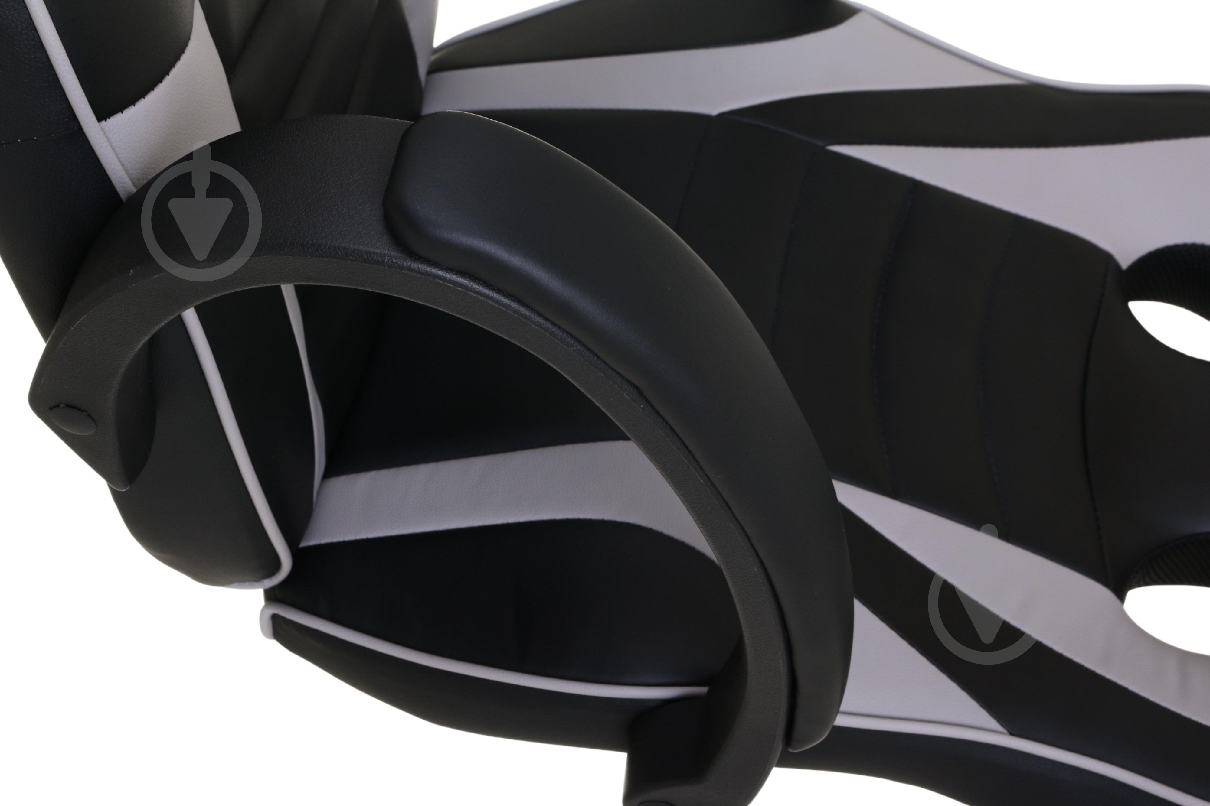 Кресло игровое Центр Меблів Идрис черно-серый - фото 9 Кресло игровое Центр Меблів Идрис черно-серый - фото 9