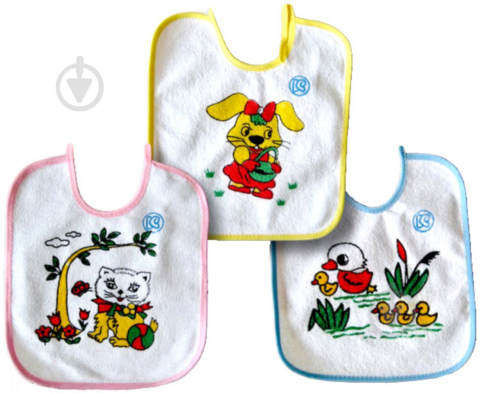 Нагрудник  детский 3 шт - фото 1