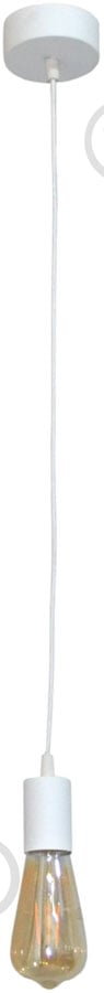 Геотон Підвіс Ретро-П білий 1x60 Вт E27 білий - фото 1