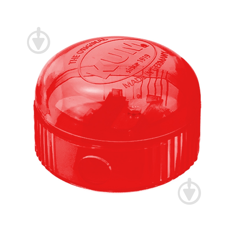 Точилка с контейнером 210k ice red KUM - фото 1 Точилка с контейнером 210k ice red KUM - фото 1