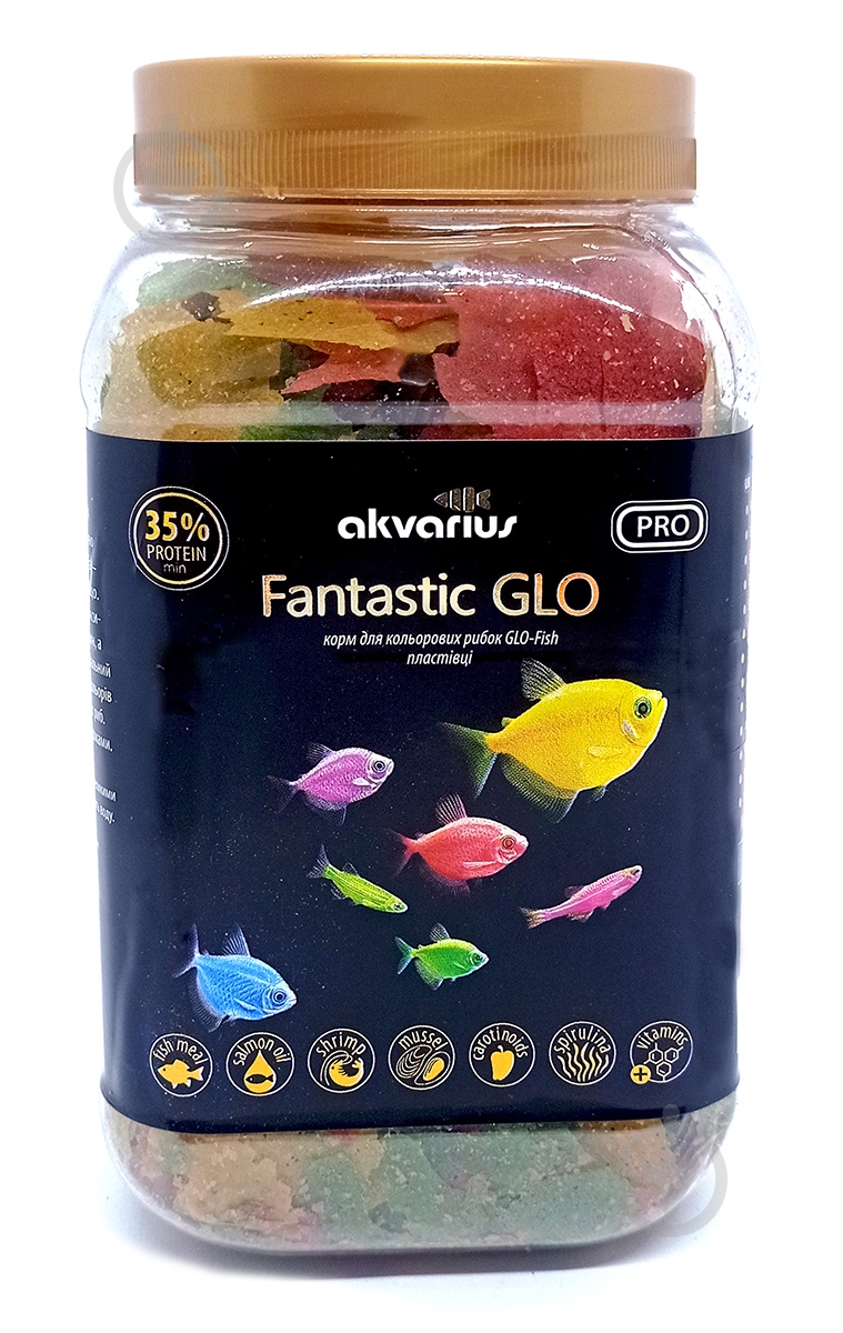 Корм Акваріус Fantastic GLO 80 г - фото 2