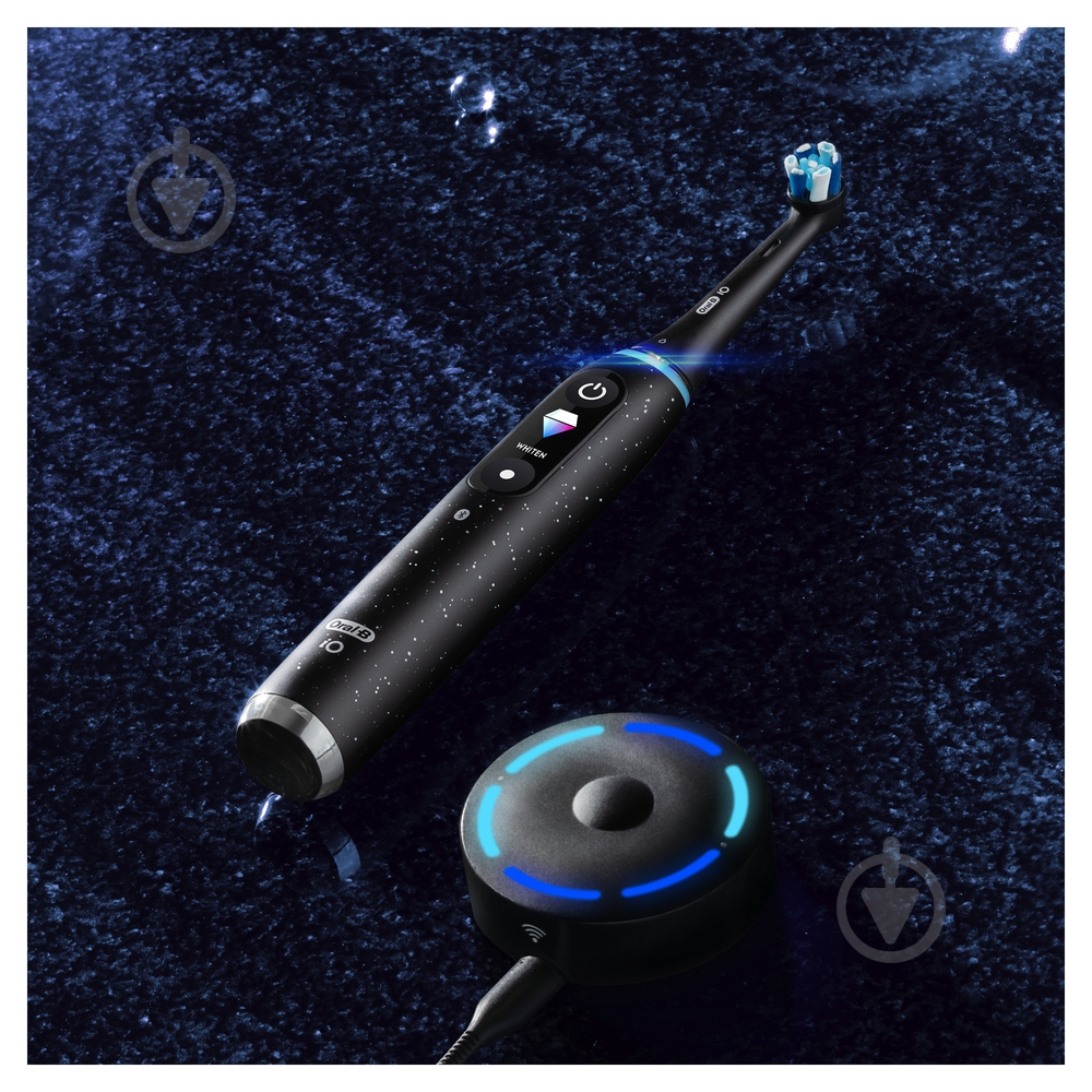 Електрична зубна щітка Oral-B iO Серія 10 Чорна (80369236) - фото 10 Електрична зубна щітка Oral-B iO Серія 10 Чорна (80369236) - фото 10