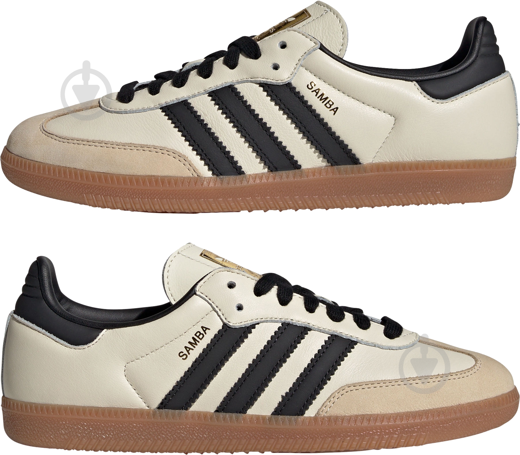 Кросівки жіночі демісезонні Adidas SAMBA OG W ID0478 р.41 1/3 бежеві - фото 5