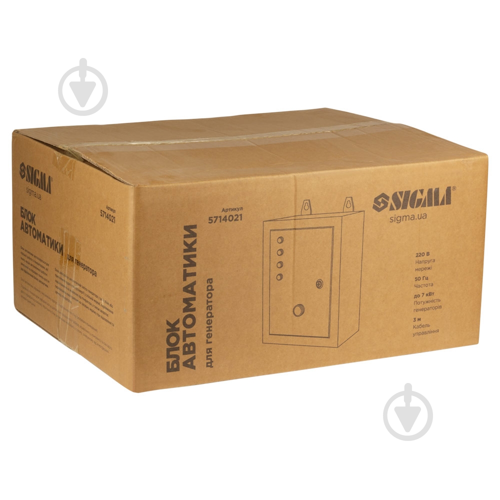 Блок автоматики 220 В для инверторных генераторов до 7 кВт 5714021 Sigma - фото 8 Блок автоматики 220 В для инверторных генераторов до 7 кВт 5714021 Sigma - фото 8