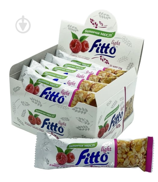 Батончик Fitto Light малина и глицин - фото 1