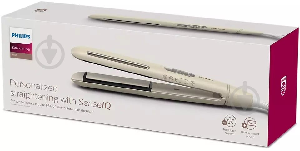 Випрямляч для волосся Philips BHS838/00 з технологією SenseIQ - фото 14 Випрямляч для волосся Philips BHS838/00 з технологією SenseIQ - фото 14