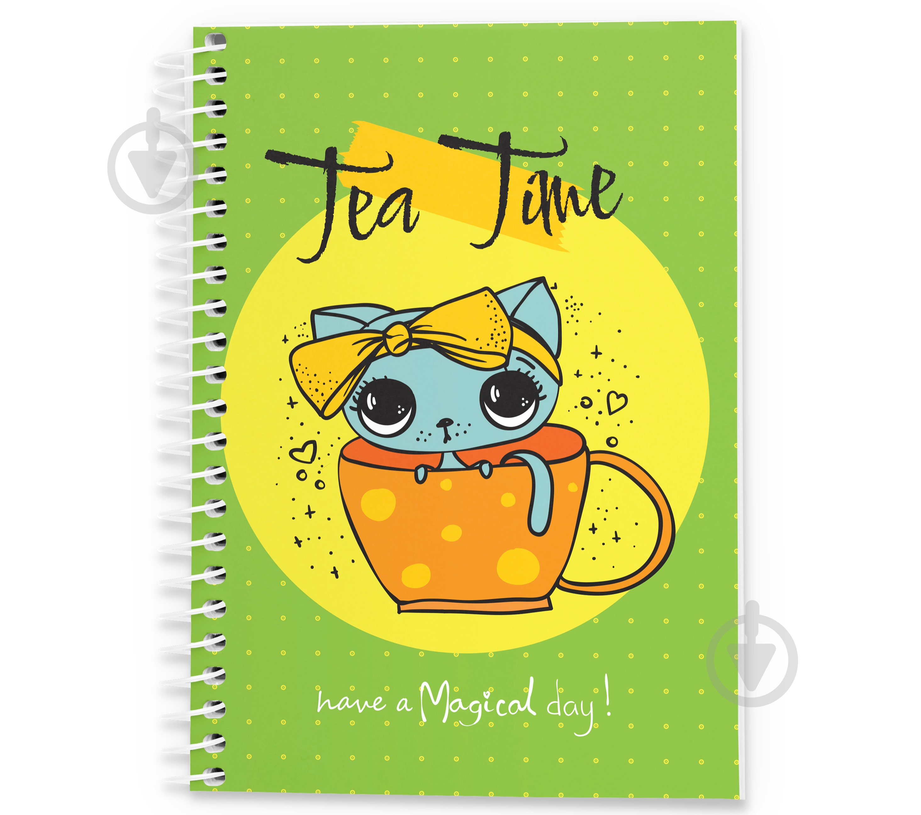 Блокнот Tea time В6 96 арк. 1В2228 Аркуш - фото 1 Блокнот Tea time В6 96 арк. 1В2228 Аркуш - фото 1