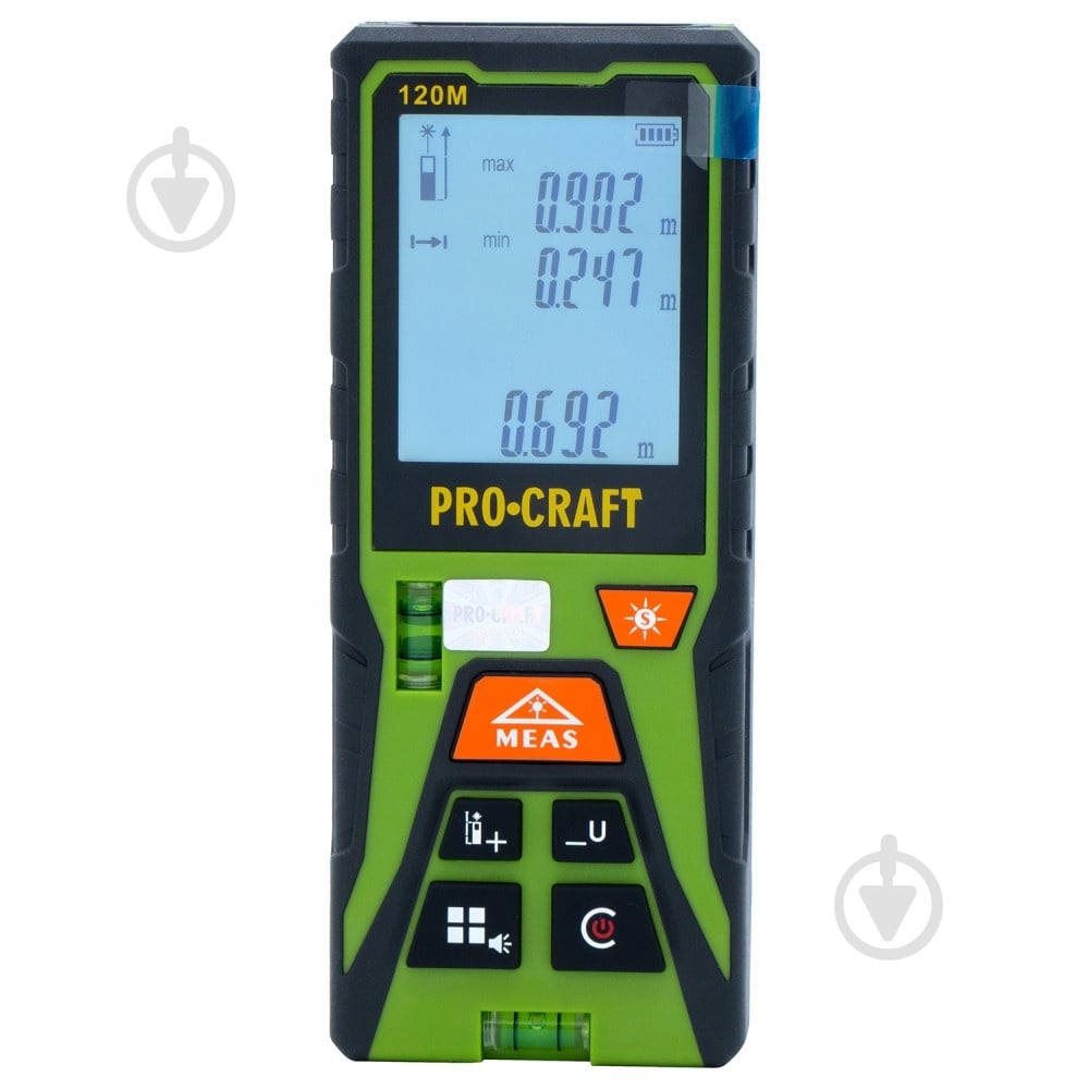 Дальномер лазерный ProCraft PLDM-120 000120 - фото 2 Дальномер лазерный ProCraft PLDM-120 000120 - фото 2