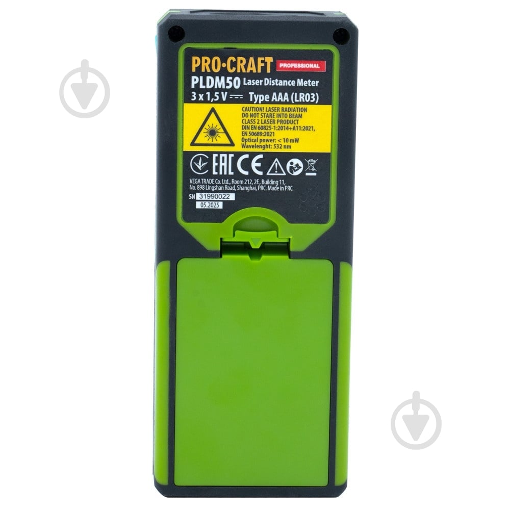 Дальномер лазерный ProCraft PLDM-50 000503 - фото 6