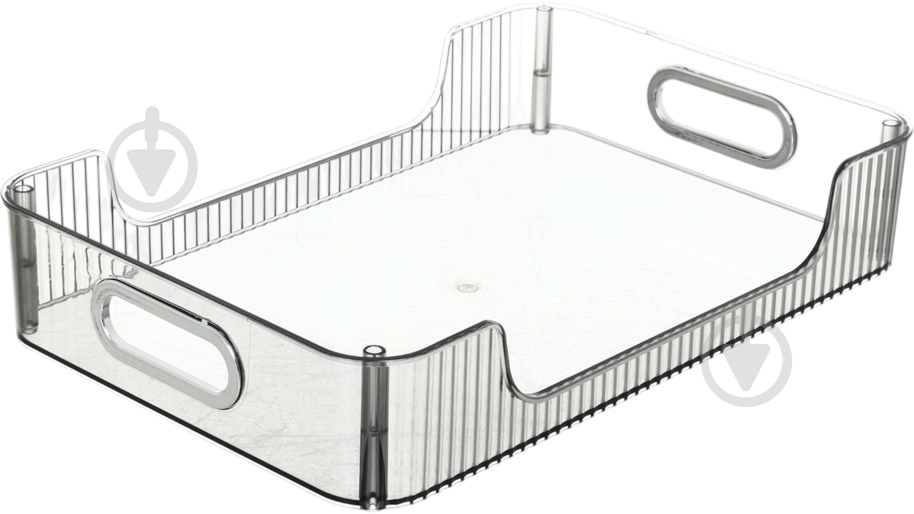 Этажерка для косметики Sensio Cleara 33.4x22.4x6.3 см серый - фото 2