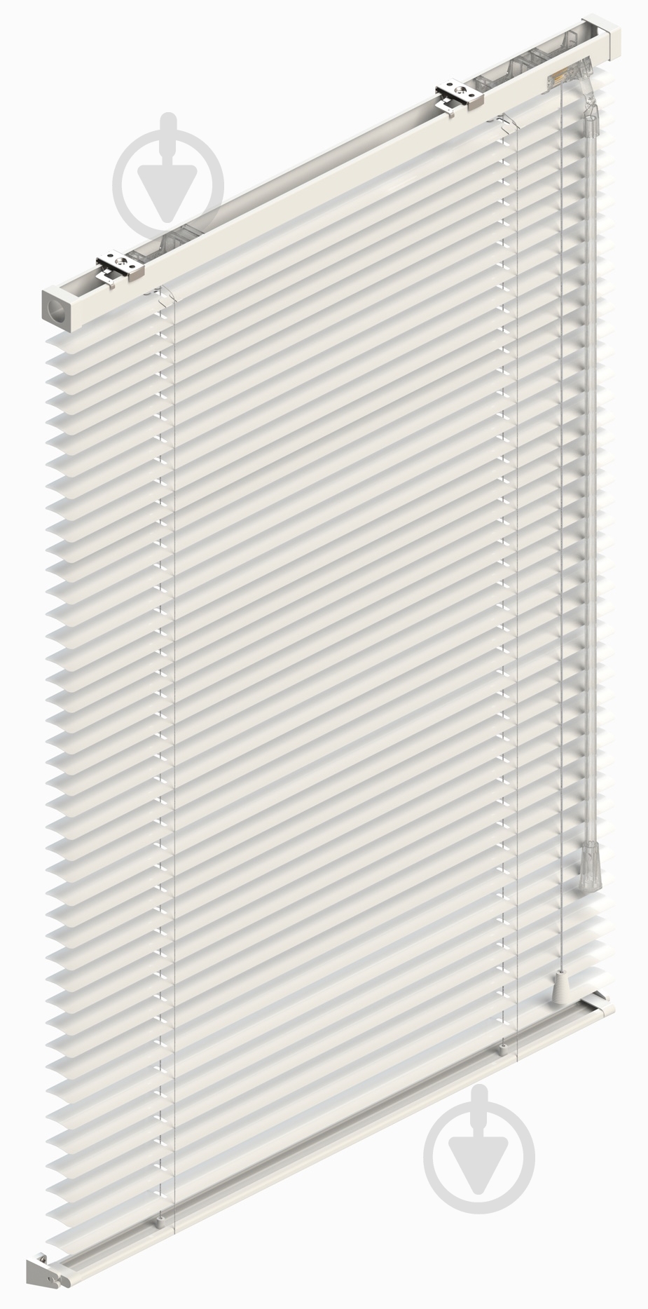 Жалюзі Rollotex алюмінієві горизонтальні з фіксацією 148х220 см чорні матові - фото 9 Жалюзі Rollotex алюмінієві горизонтальні з фіксацією 148х220 см чорні матові - фото 9