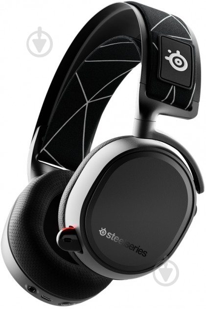 Гарнитура игровая SteelSeries Arctis 9 Wireless black (SS61484) - фото 1