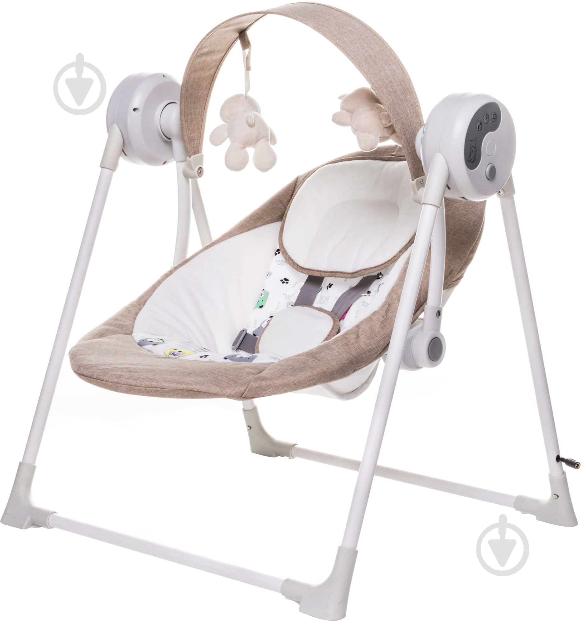 Кресло-качалка 4Baby Swing beige 4SG01 - фото 1