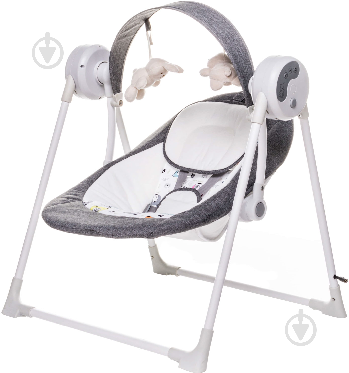 Кресло-качалка 4Baby Swing grey 4SG02 - фото 1