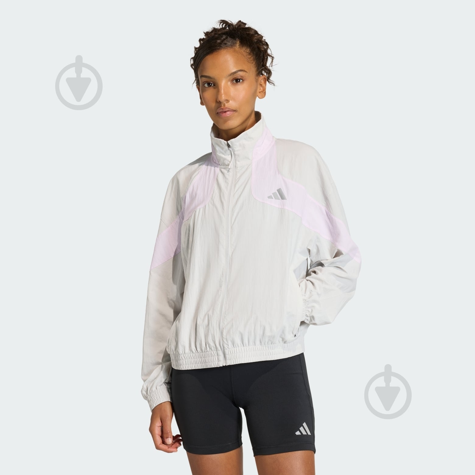 ᐉ Вітрівка жіноча Adidas adi365 C JKT W GREONE KA0335 р.L сіра