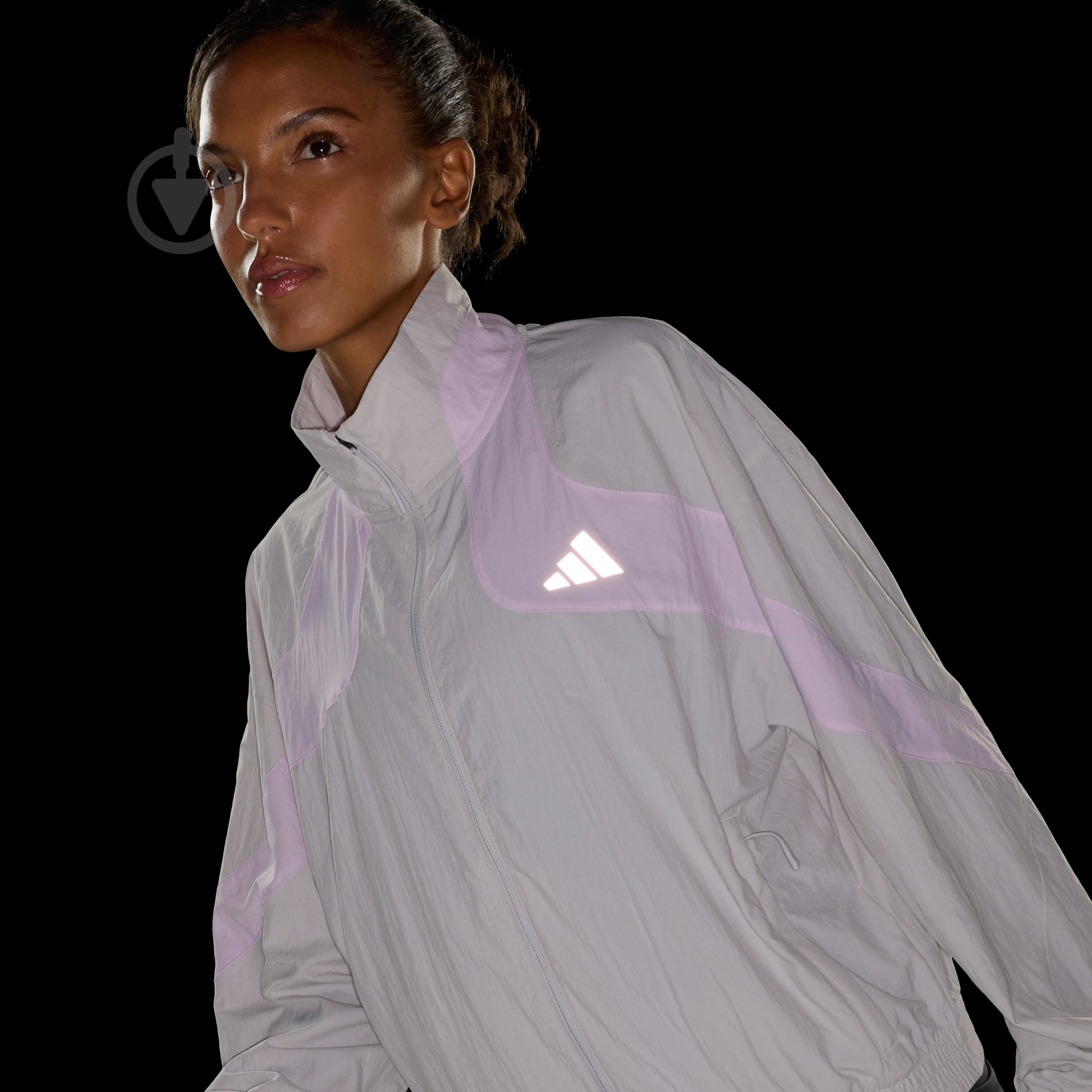 ᐉ Ветровка женская Adidas adi365 C JKT W GREONE KA0335 р.L серая