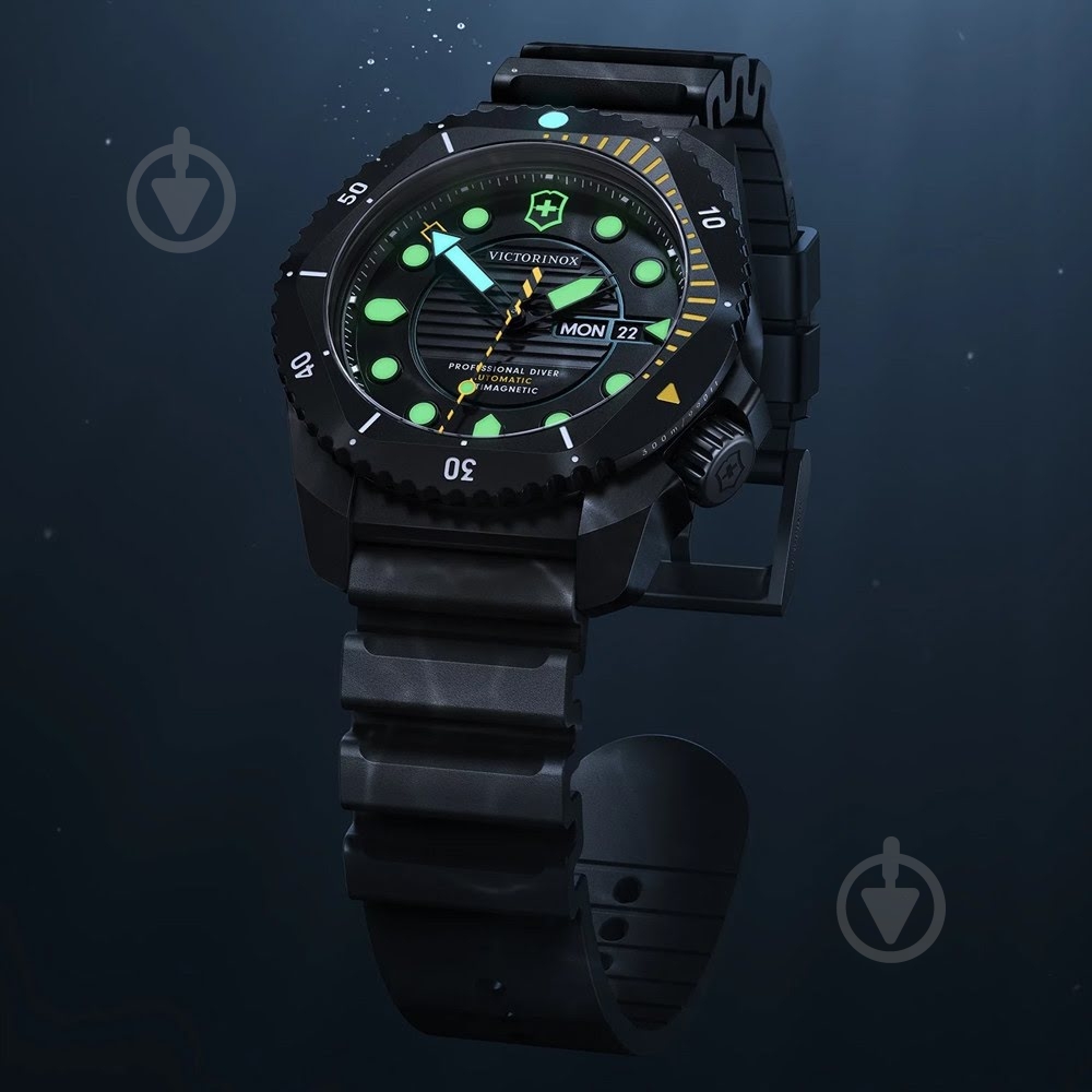 Наручний годинник Dive Pro Victorinox black (V241997) - фото 2 Наручний годинник Dive Pro Victorinox black (V241997) - фото 2