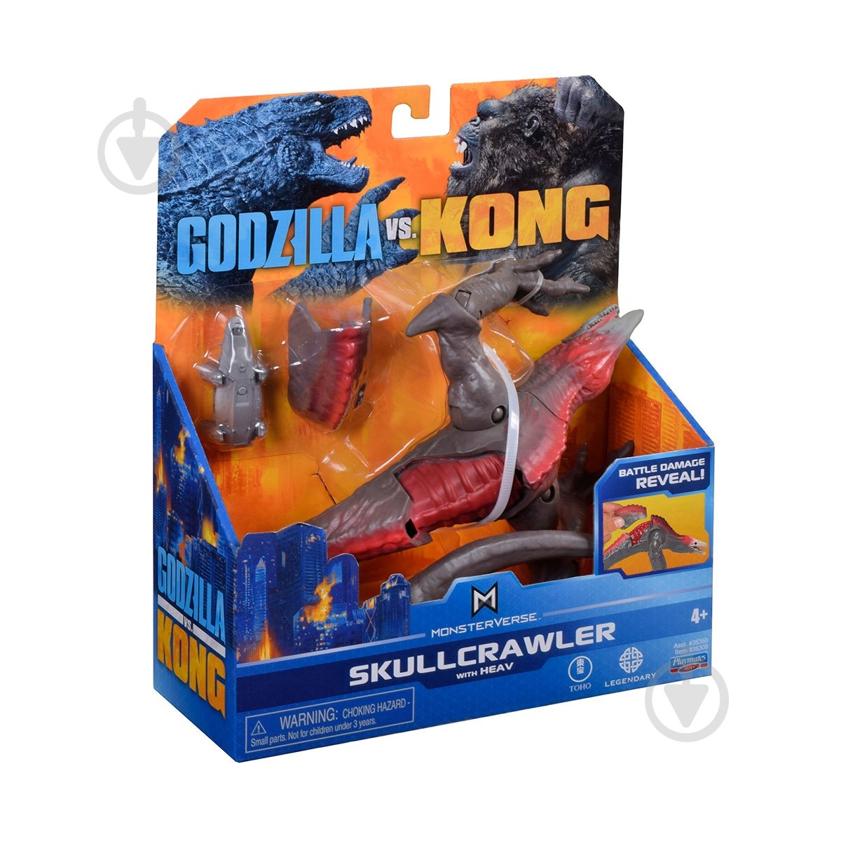 Фігурка GODZILLA VS. KONG Черепоїд з аксес. 35308 - фото 8 Фігурка GODZILLA VS. KONG Черепоїд з аксес. 35308 - фото 8