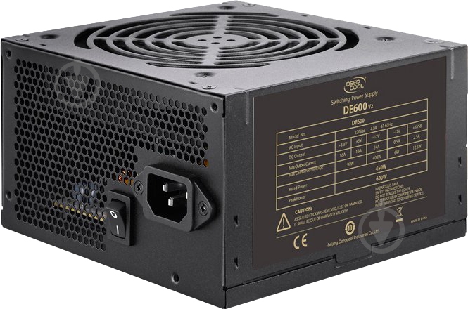 Блок питания Deepcool DE600 v2 600 Вт - фото 1