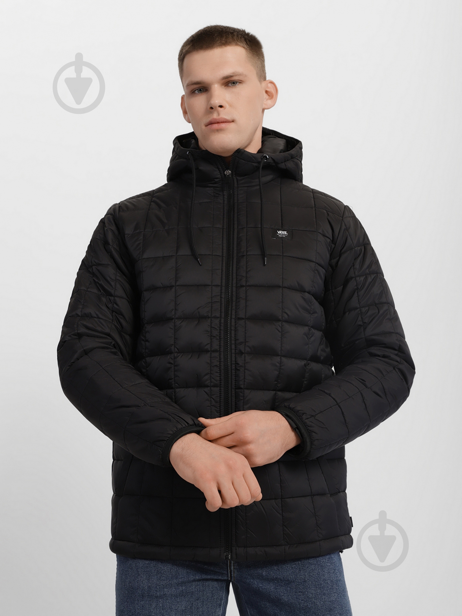 Куртка чоловіча демісезонна Vans VN0A5FPYBLK1 р.XL чорна - фото 1