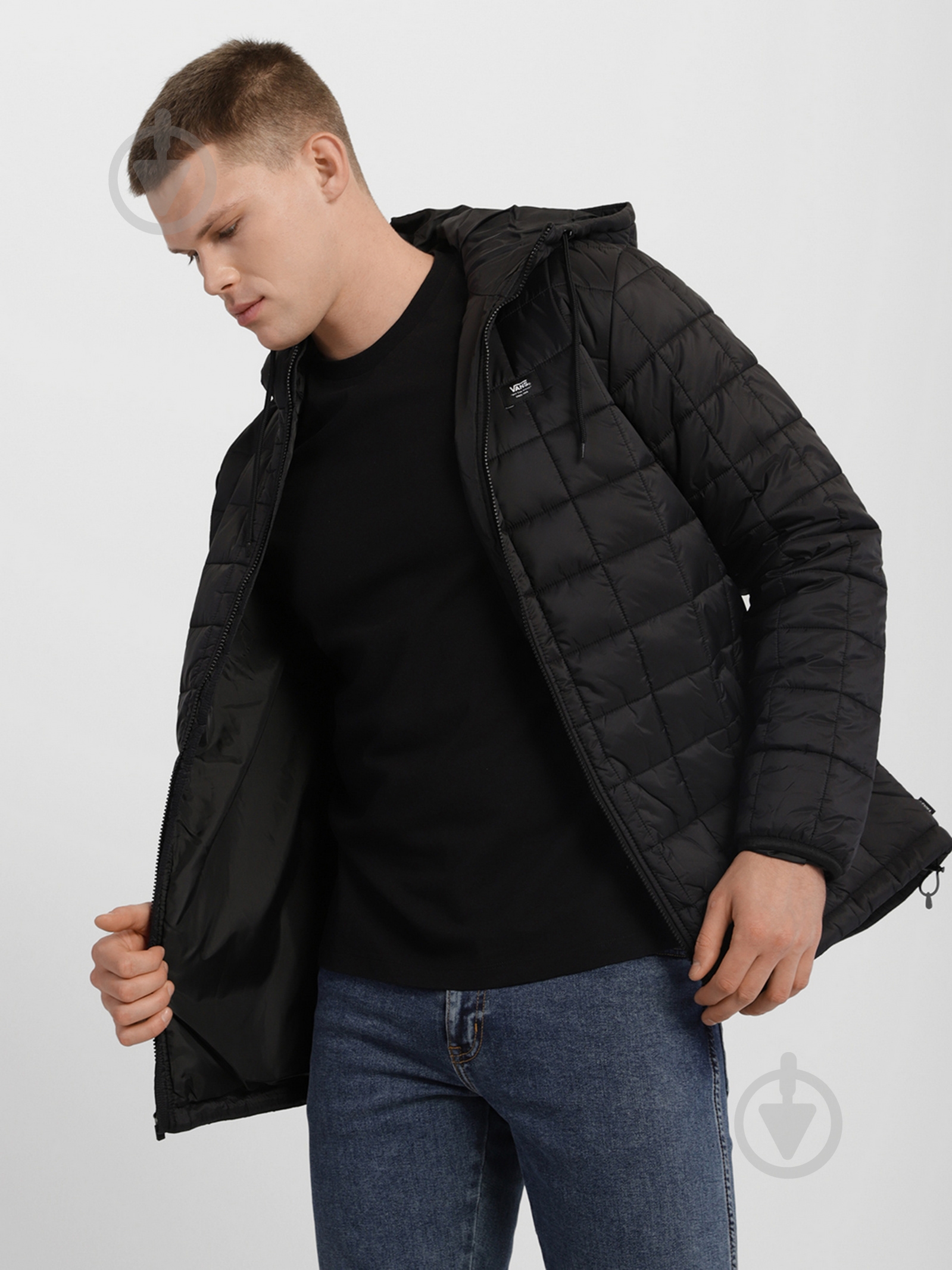 Куртка чоловіча демісезонна Vans VN0A5FPYBLK1 р.XL чорна - фото 2