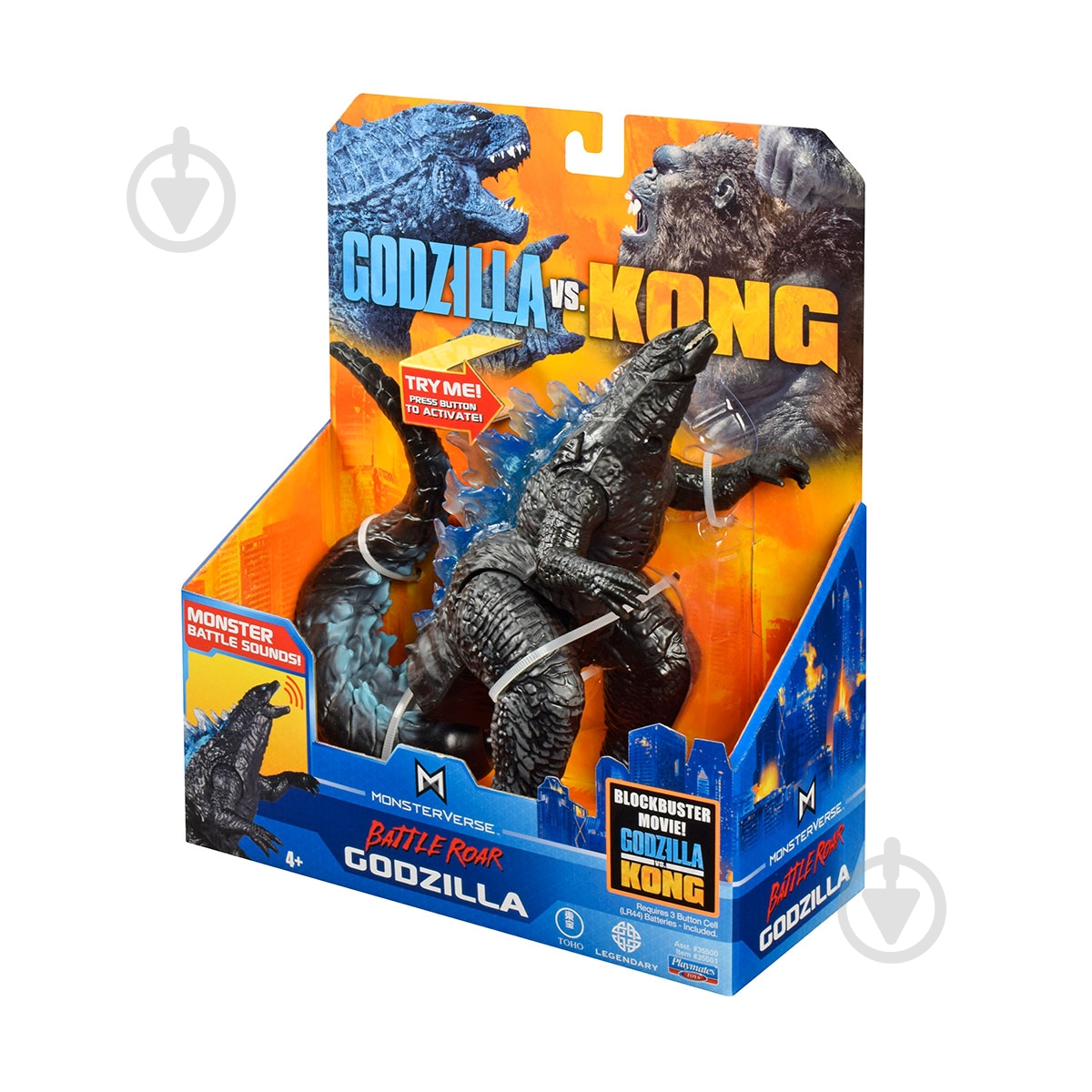 Фигурка GODZILLA VS. KONG Годзилла делюкс 35501 - фото 4 Фигурка GODZILLA VS. KONG Годзилла делюкс 35501 - фото 4