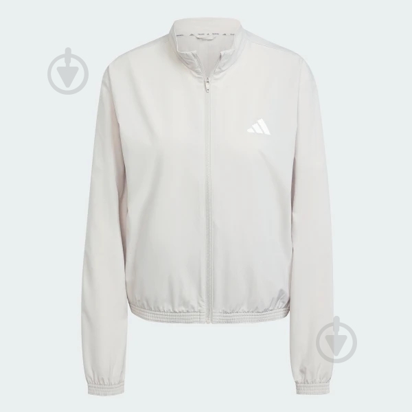 Вітрівка жіноча Adidas WE 3S WOVEN JKT WONALU/WHITE JE6173 р.M бежева - фото 6 Вітрівка жіноча Adidas WE 3S WOVEN JKT WONALU/WHITE JE6173 р.M бежева - фото 6