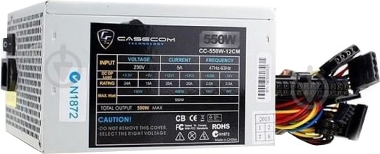 Блок питания CaseCom CM 550 ATX 550 Вт - фото 1