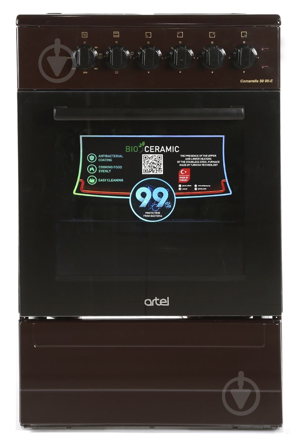 Плита электрическая Artel COMARELLA 50 00-E BROWN - фото 1