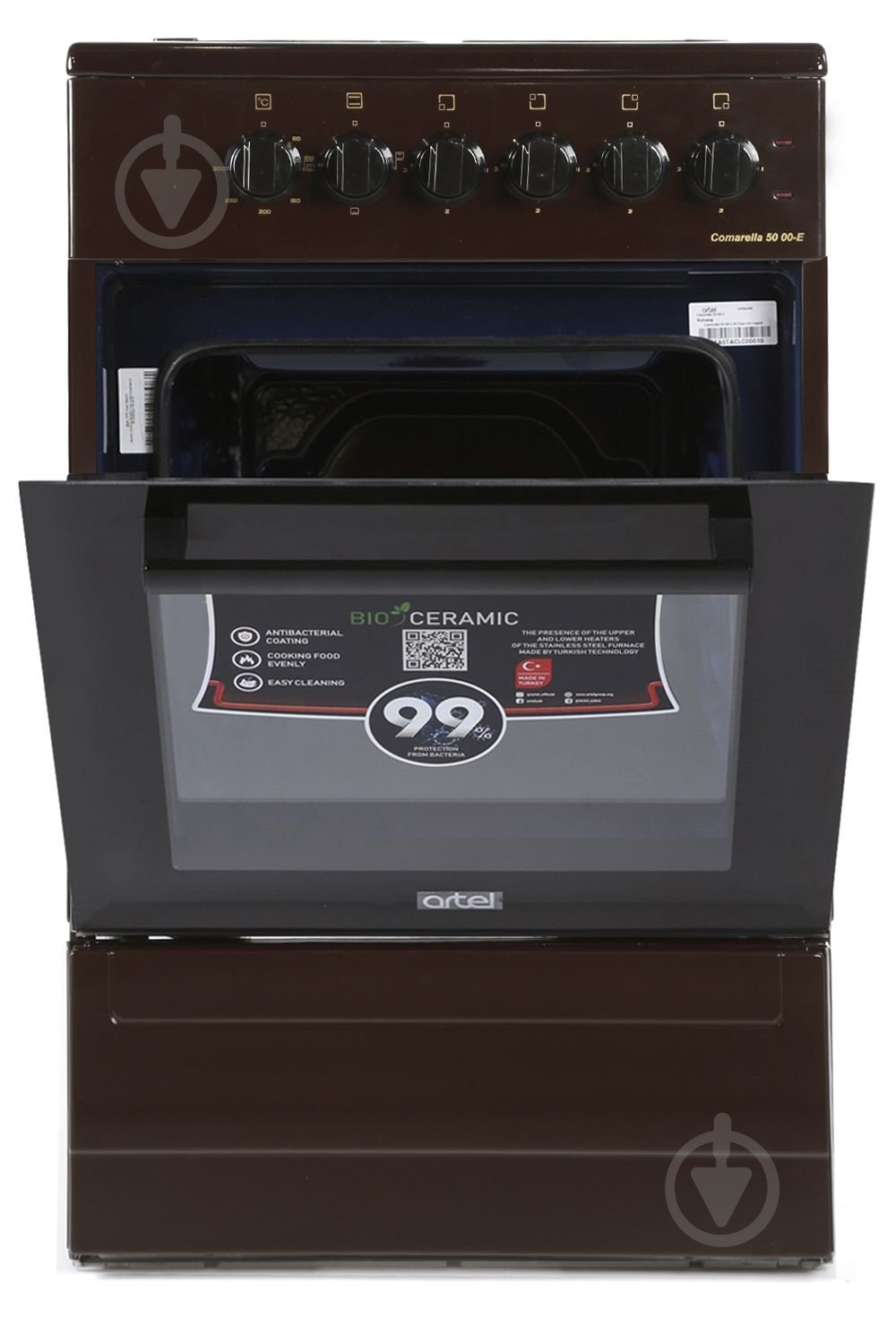 Плита электрическая Artel COMARELLA 50 00-E BROWN - фото 2