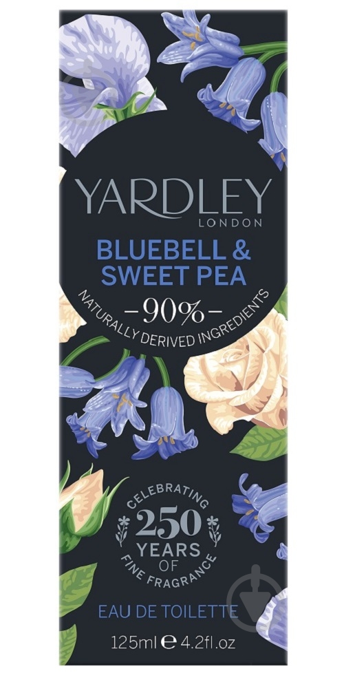 Туалетна вода Yardley Bluebell & Sweet Pea 125 мл - фото 2