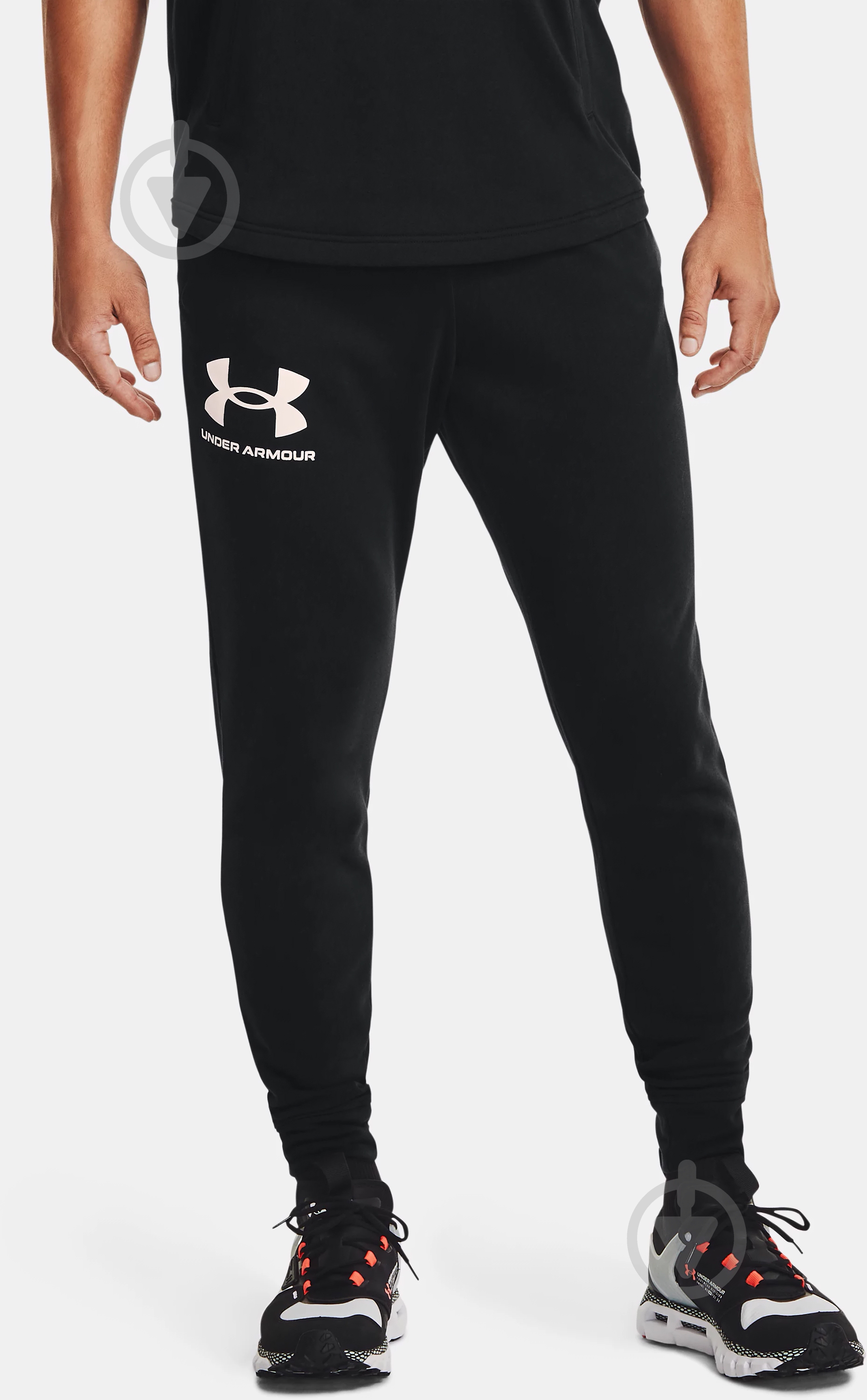 Штани Under Armour UA RIVAL TERRY JOGGER 1361642-001 р. XL чорний - фото 1