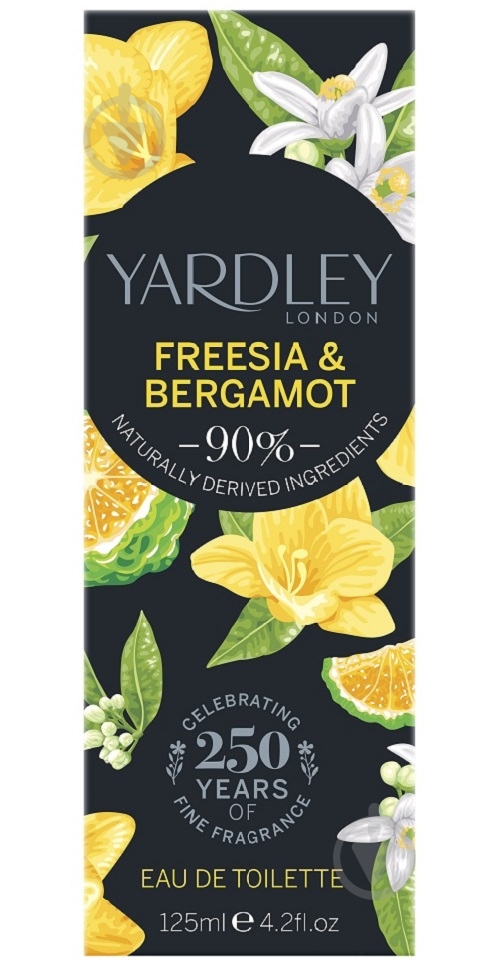 Туалетна вода Yardley Freesia & Bergamot 125 мл - фото 2