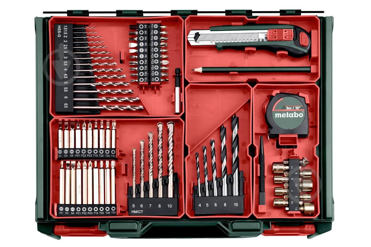 Дрель ударная Metabo SBE 650 Set Impact 600742710 - фото 4 Дрель ударная Metabo SBE 650 Set Impact 600742710 - фото 4