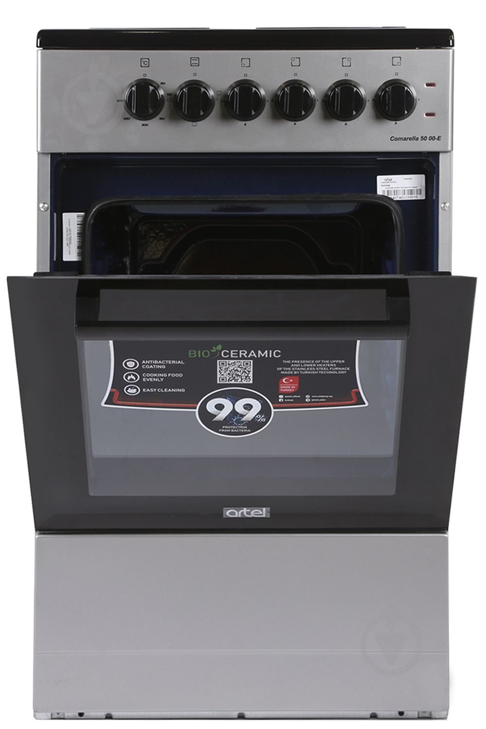 Плита электрическая Artel ARTEL COMARELLA 50 00-E GREY - фото 2 Плита электрическая Artel ARTEL COMARELLA 50 00-E GREY - фото 2