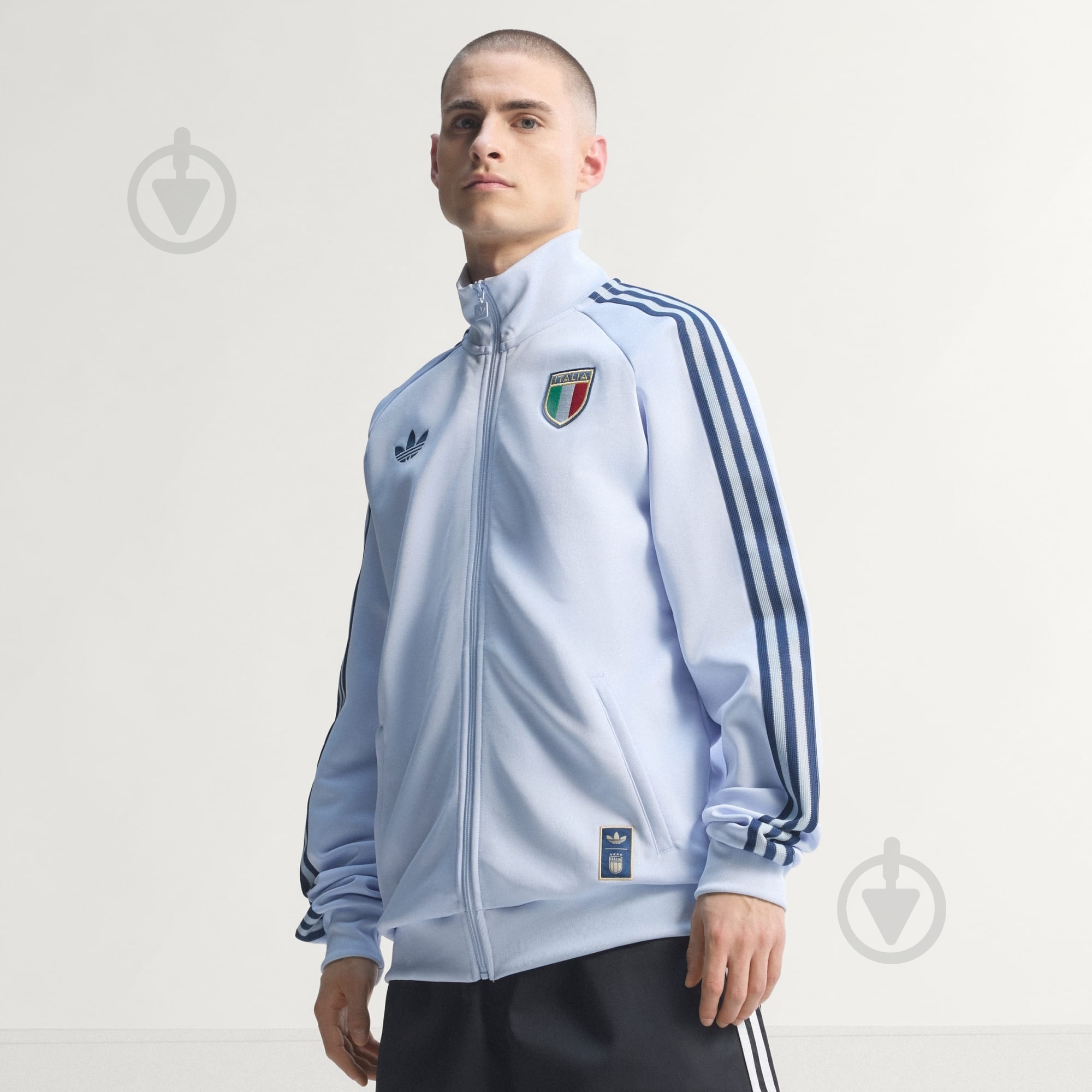 ᐉ Куртка мужская Adidas FIGC OG TT AERBLU JY9630 р.2XL голубая