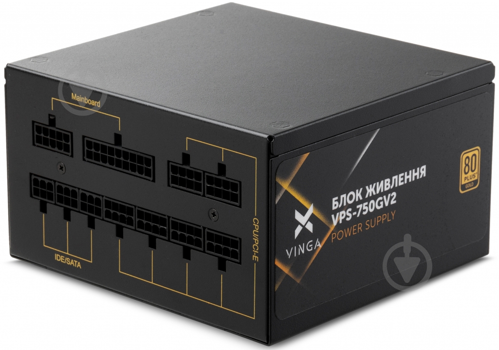 Блок питания Vinga VPS-750GV2 750 Вт - фото 2