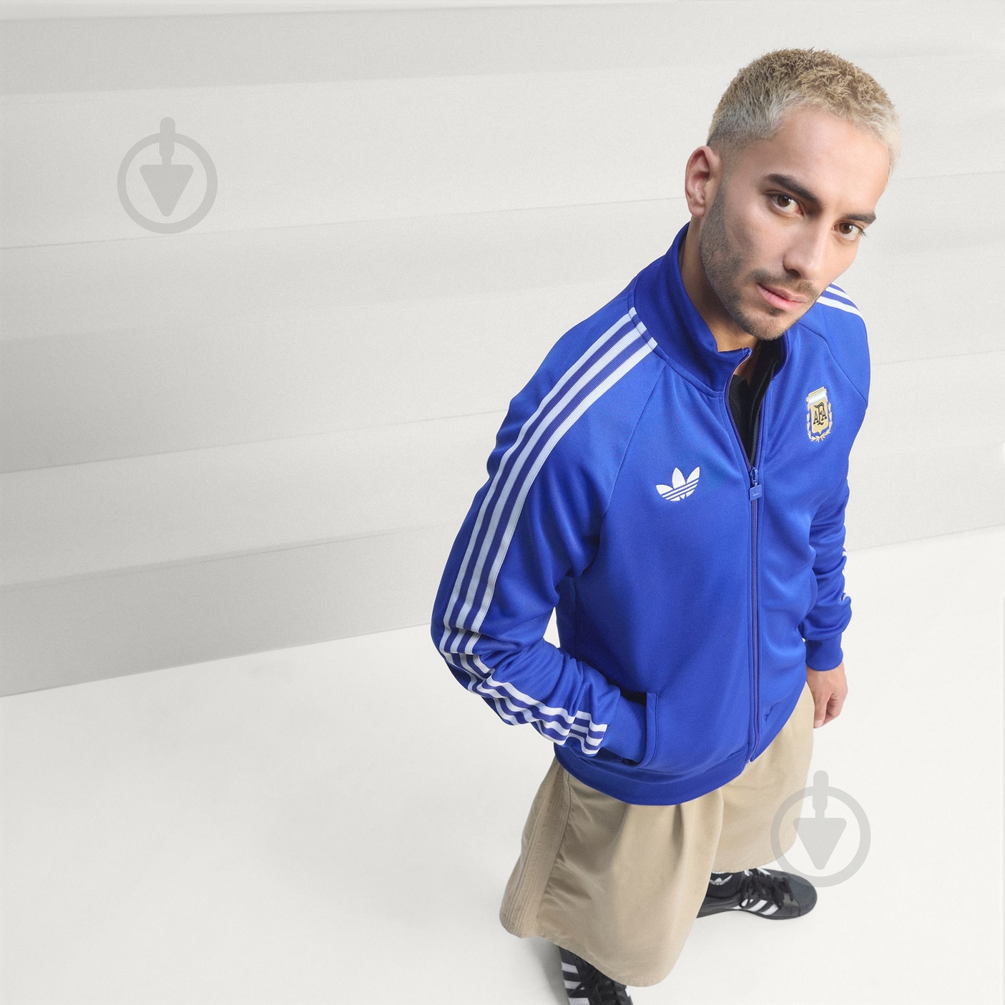 ᐉ Куртка чоловіча Adidas AFA OG TT LUCBLU JZ6305 р.2XL синя