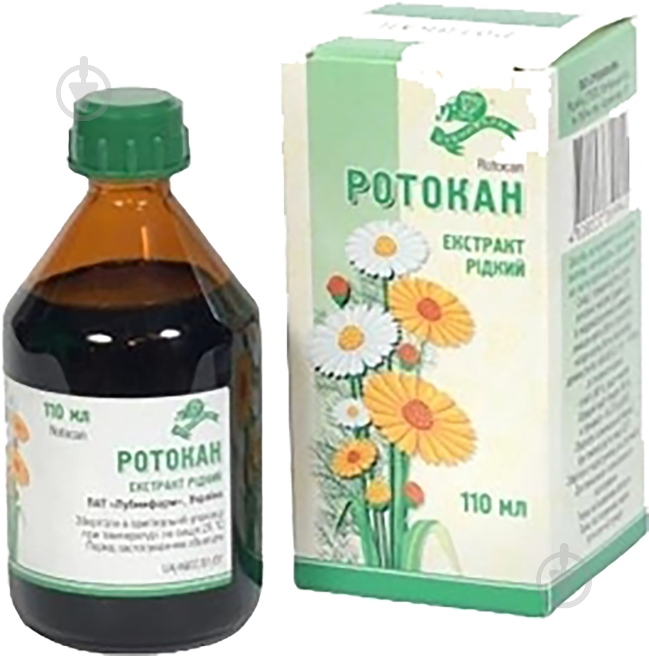 Ротокан екстракт рід. по 110 мл у флак. рідина 110 мл - фото 1