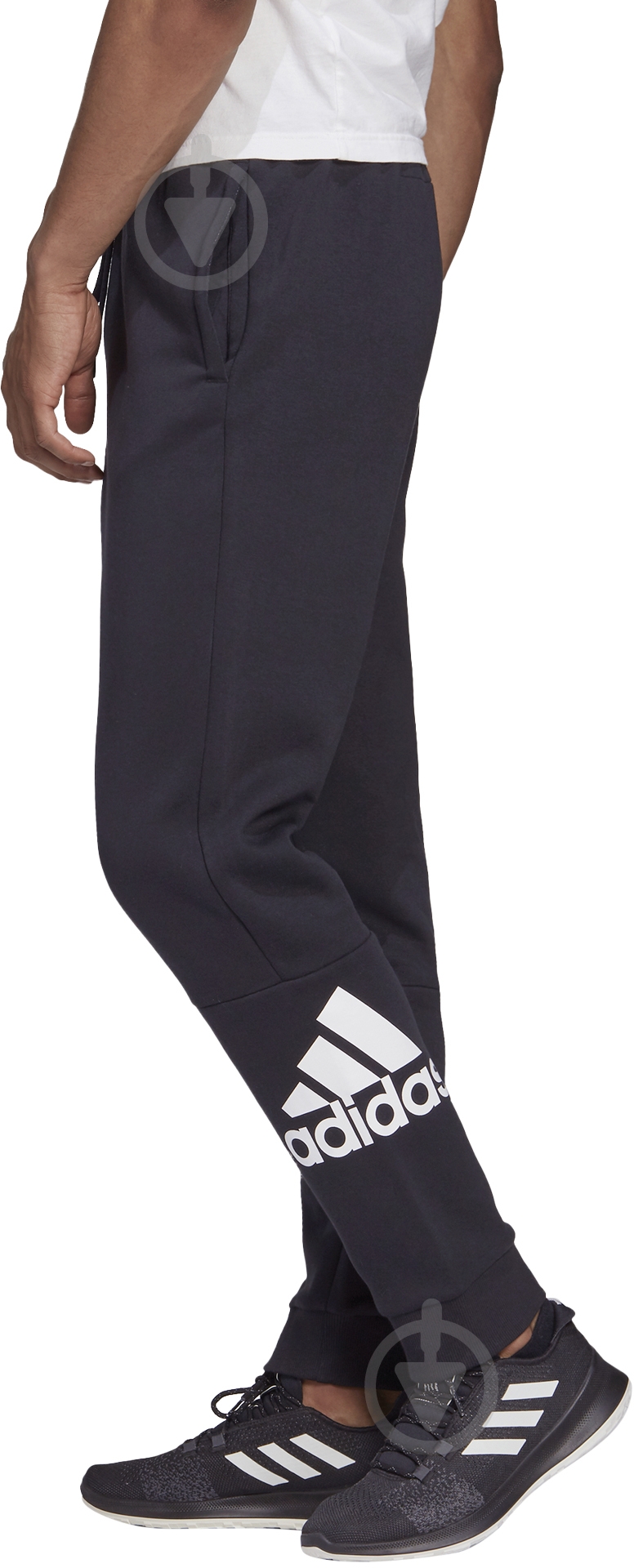 Брюки Adidas MH BOS Pnt FL GC7340 р. M черный - фото 8