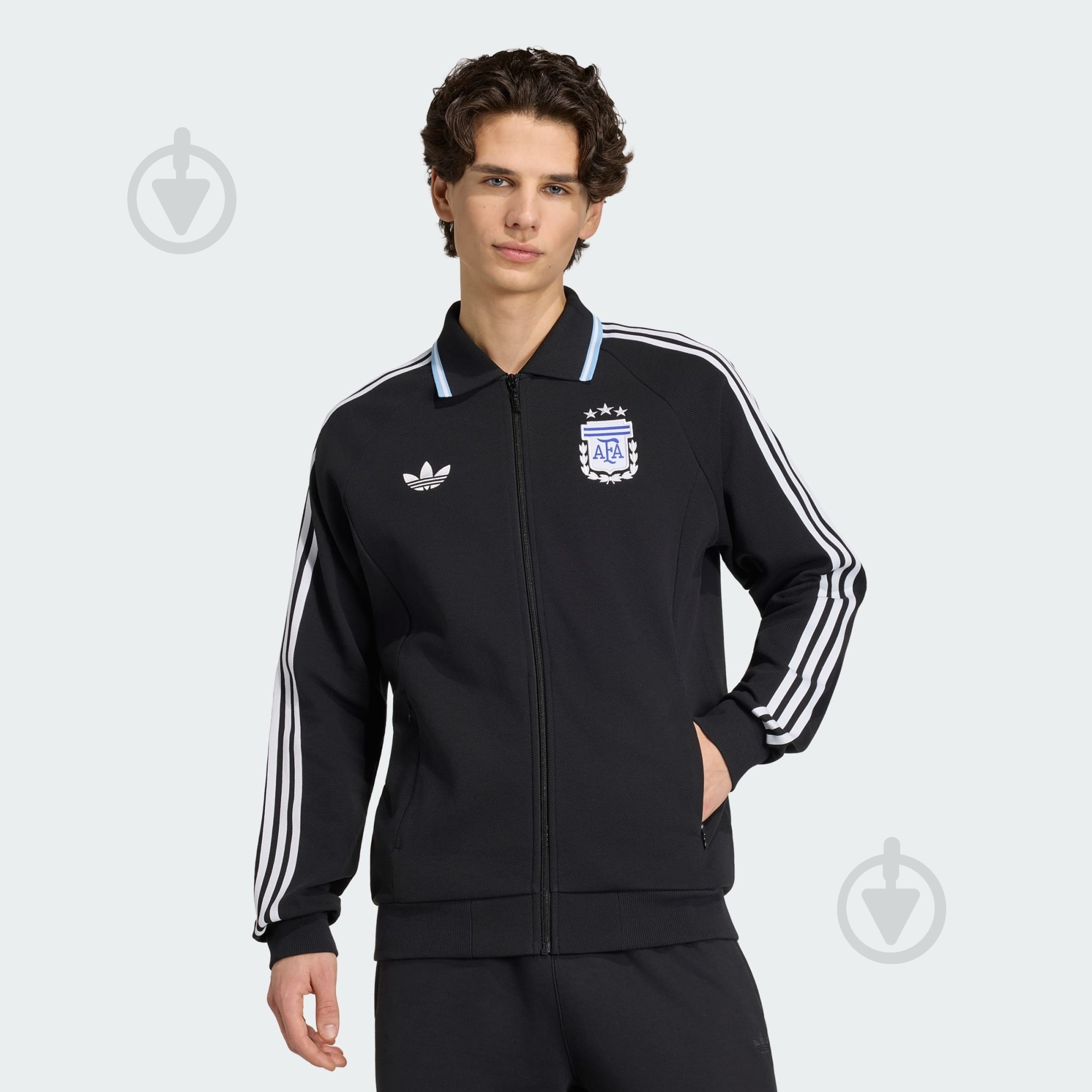ᐉ Куртка мужская Adidas AFA A OG JK BLACK JZ6287 р.2XL черная