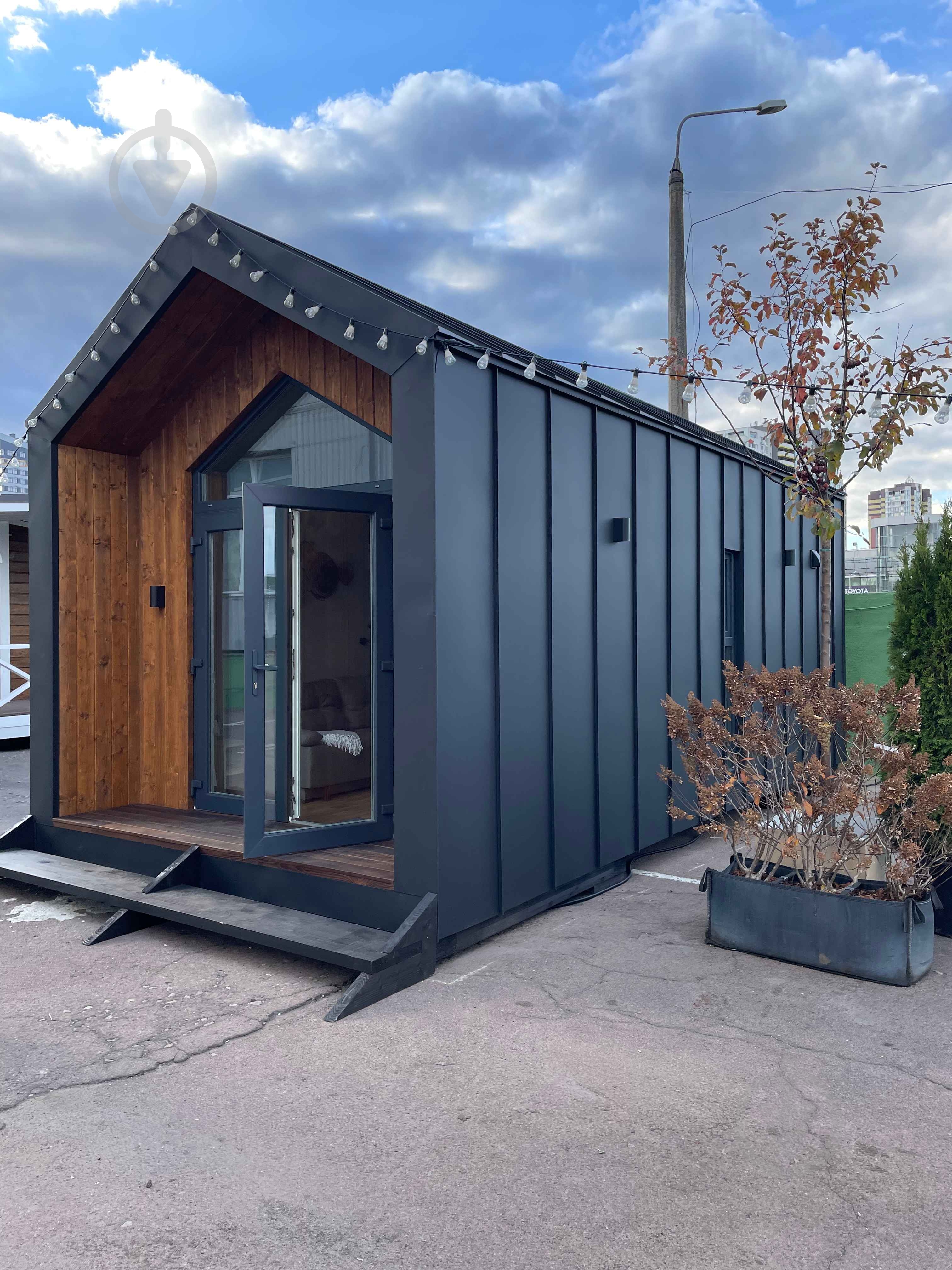 Модульний будинок енергоефективний HUT 3.0 зі зовнішнім оздобленням - фото 4