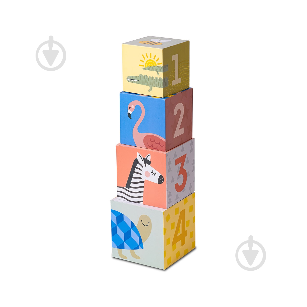 Сортер Taf Toys Кубики Африка 12725 - фото 3