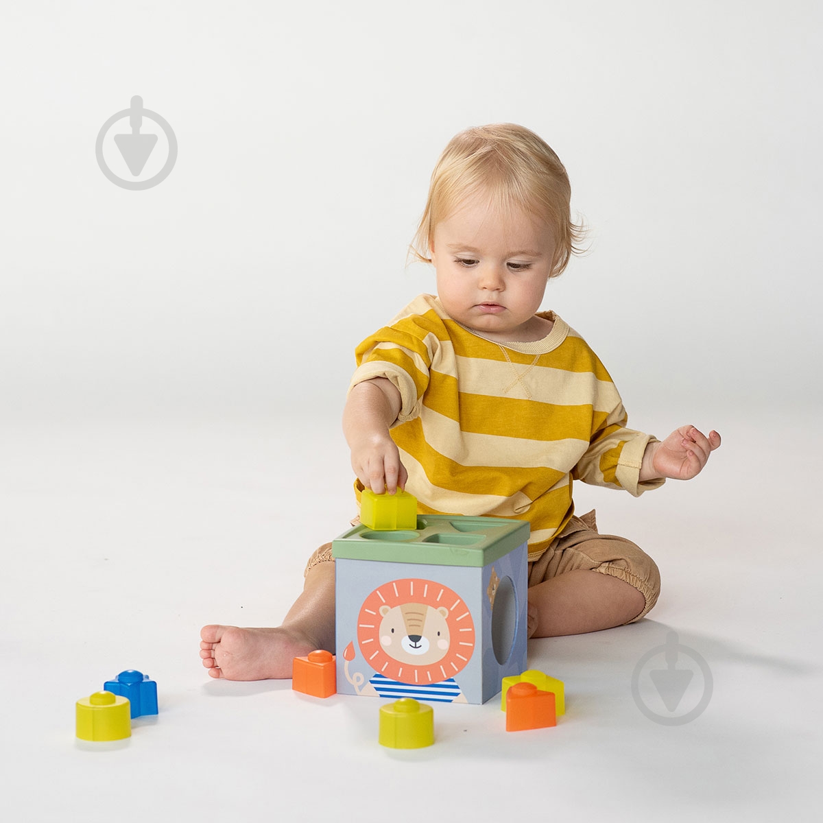 Сортер Taf Toys Кубики Африка 12725 - фото 7