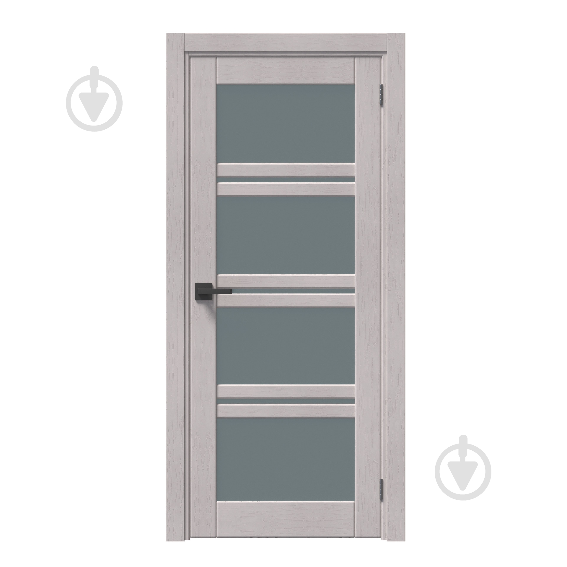 Дверне полотно IN WOOD Standart St-1.3 900 мм білий структурний - фото 1