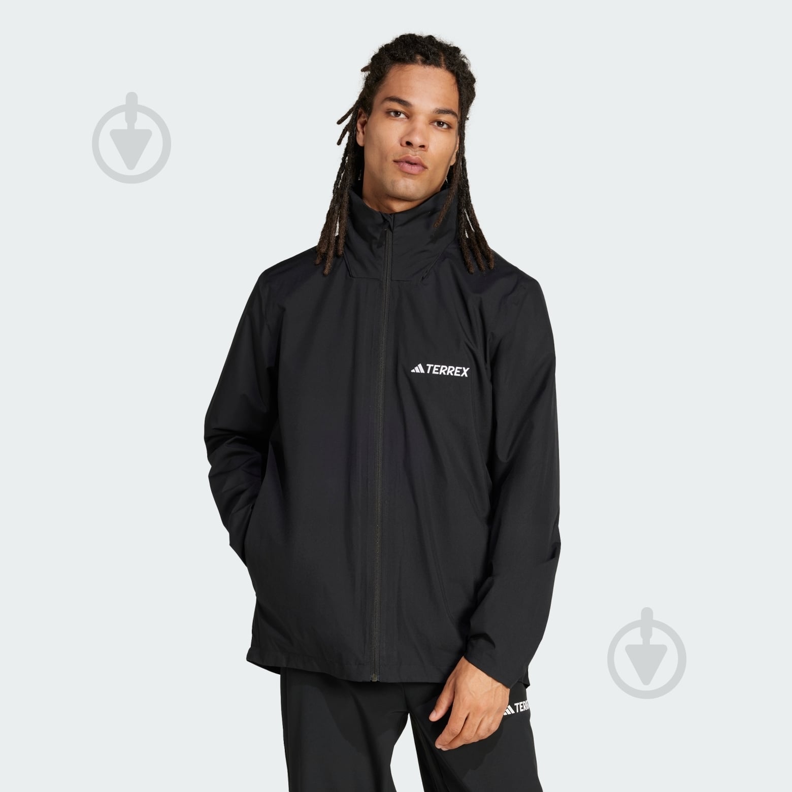 ᐉ Куртка чоловіча Adidas MT ESS 2L R JKT BLACK JM8692 р.L чорна