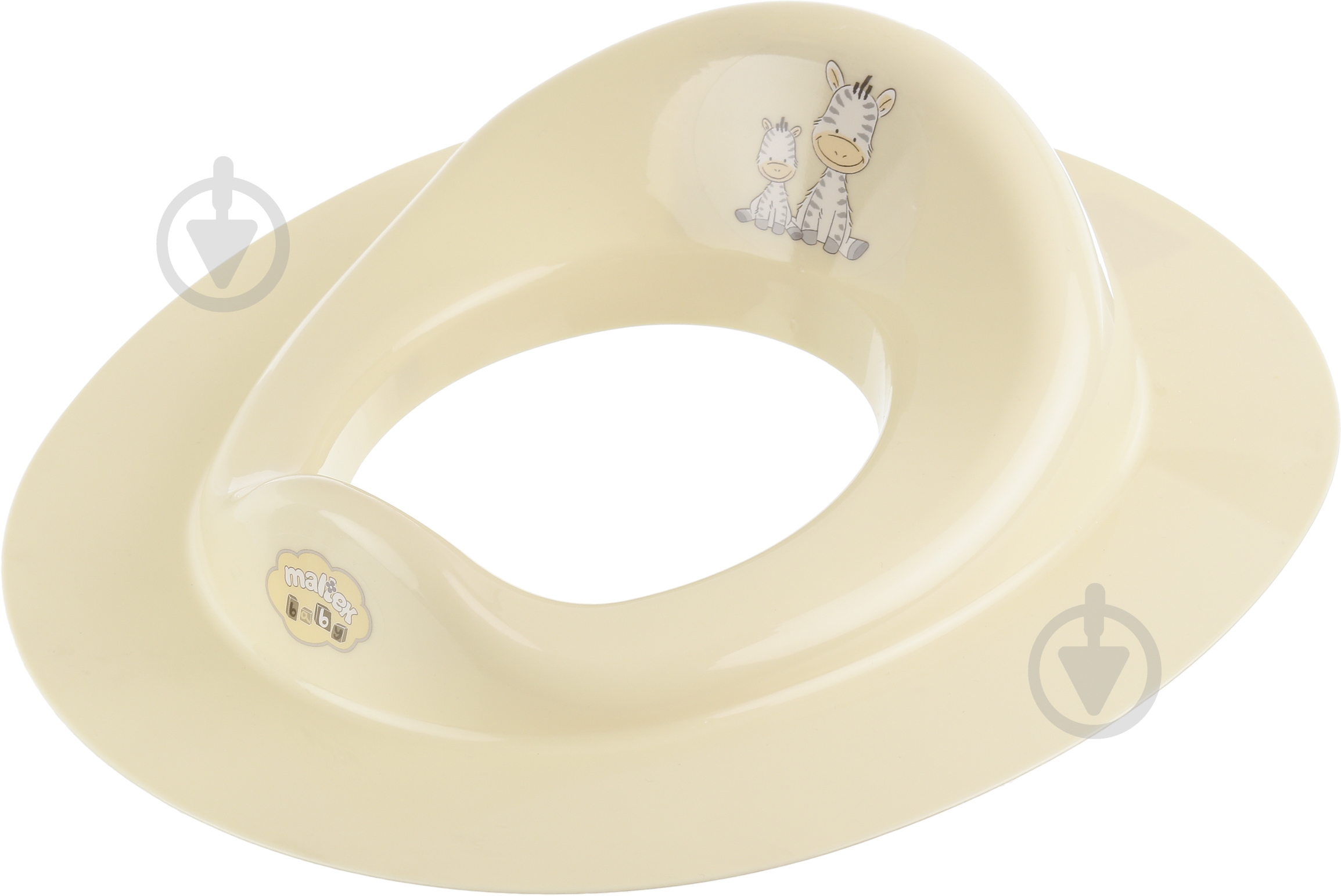 Сиденье для унитаза Maltex Зебра бежевое 6456 - фото 1 Сиденье для унитаза Maltex Зебра бежевое 6456 - фото 1