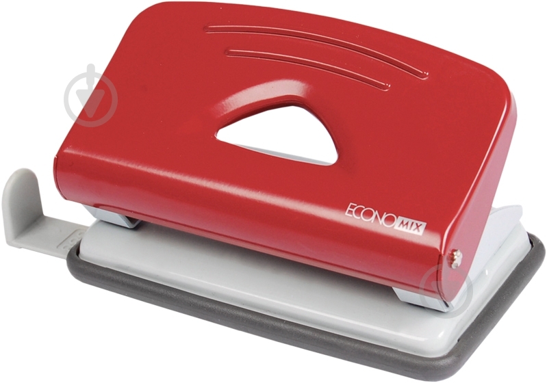 Дырокол E40120 красный Economix - фото 1 Дырокол E40120 красный Economix - фото 1